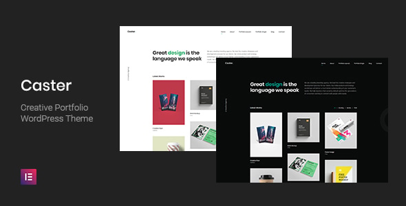 Caster - Creative Portfolio WordPress Theme Logo